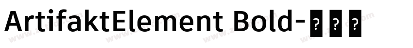 ArtifaktElement Bold字体转换 ArtifaktElement Bold字体转换